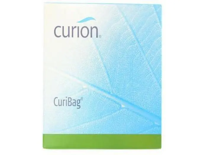 Curion urinpose 1500 ml slange uten tappekran 10 cm grønn 25 stk
