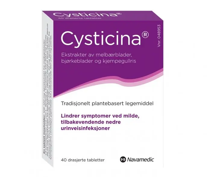 Cysticina tabletter 40 stk