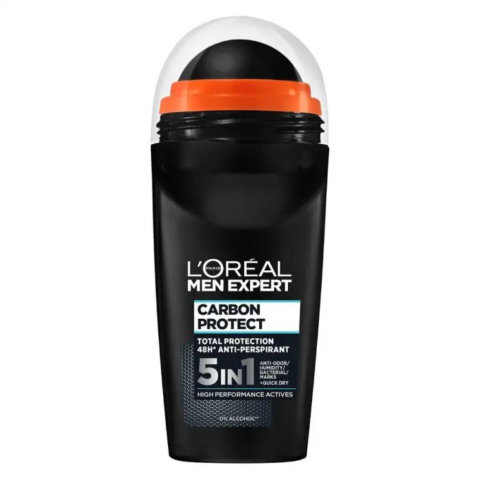L'Oréal Paris Men Expert Carbon Protect Total Protection 48H Antiperspirant Roll-On 50 ml