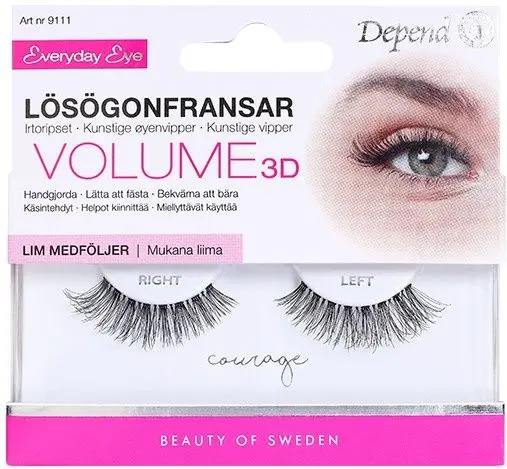 Depend løsvipper Courage 1 par