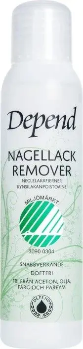 Depend neglelakkfjerner svanen 100 ml