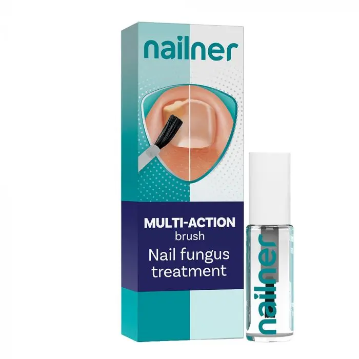 Nailner Multi Action pensel mot neglesopp 5 ml