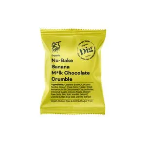 Dig Banana Milk Chocolate Crumble 35 g