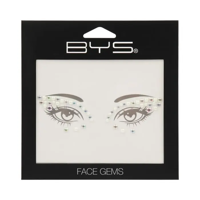 BYS Face & Body Gems Pearl & AB 1 stk