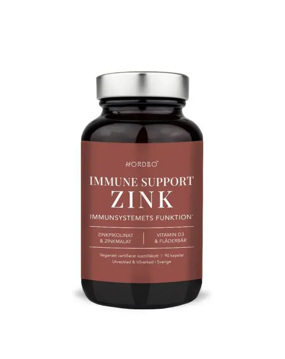 Nordbo Immune Support Zink 90 kapsler