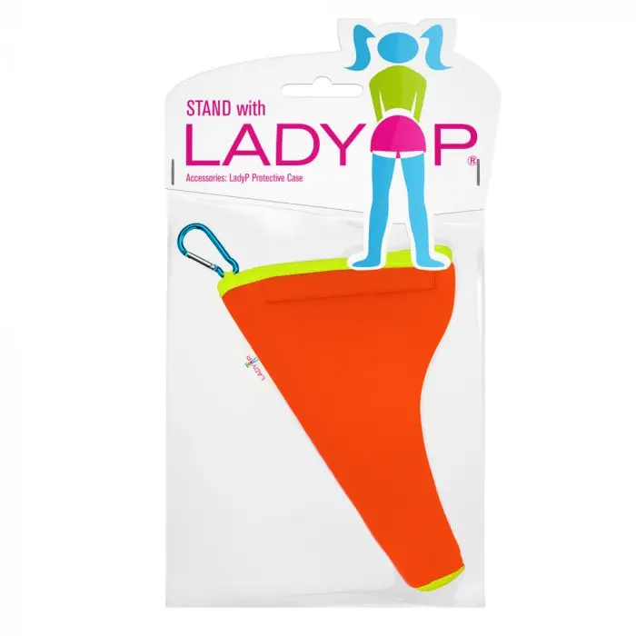 LadyP Protective Case neon oransje oppbevaringsbag til LadyP 1 stk