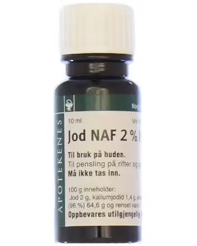 Jod NAF 2% liniment 10 ml