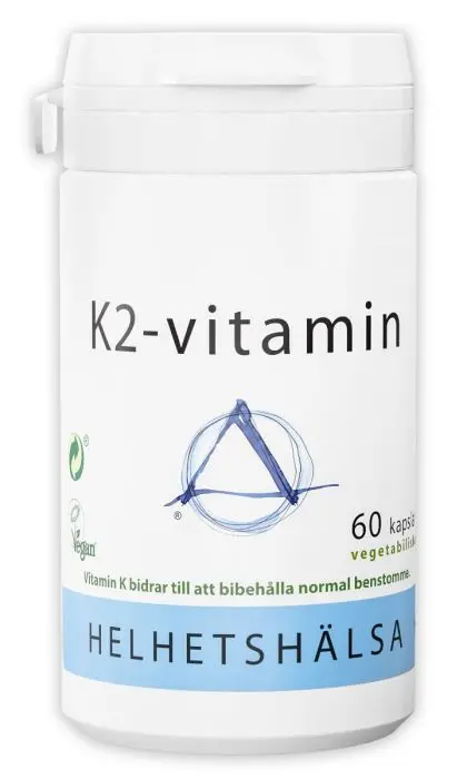 Helhetshälsa K2-vitamin 100 µg 60 stk