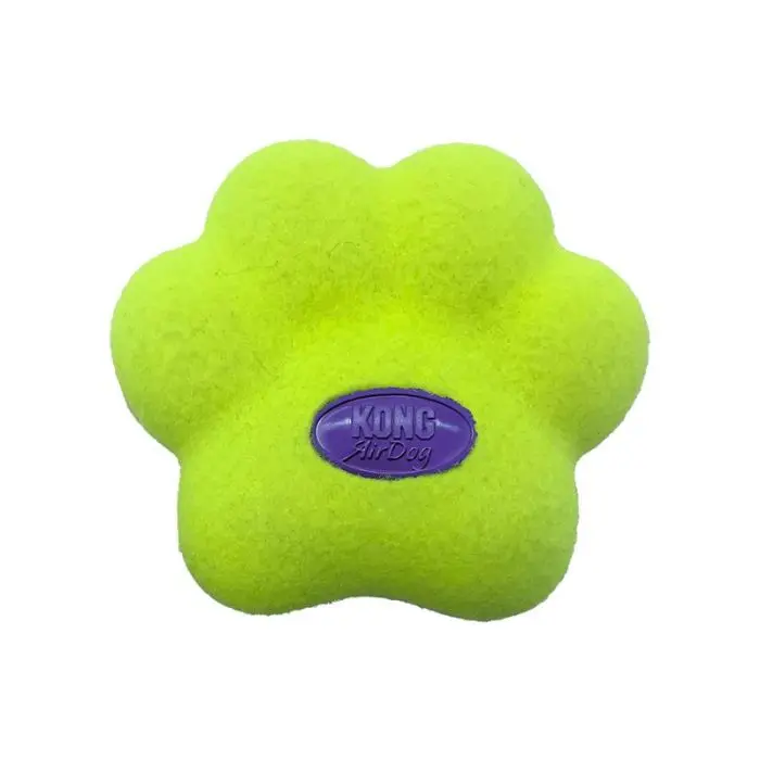 KONG AirDog Squeaker Paw Hundeleke Flerfarget M