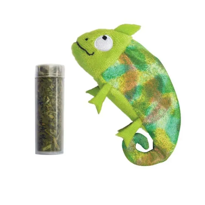 KONG Refillables Chameleon Katteleke flerfarget 18 x 10 x 3 cm
