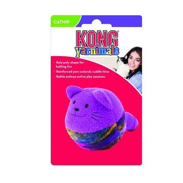 KONG Yarnimals Katteleke Mix 7 x 7 cm