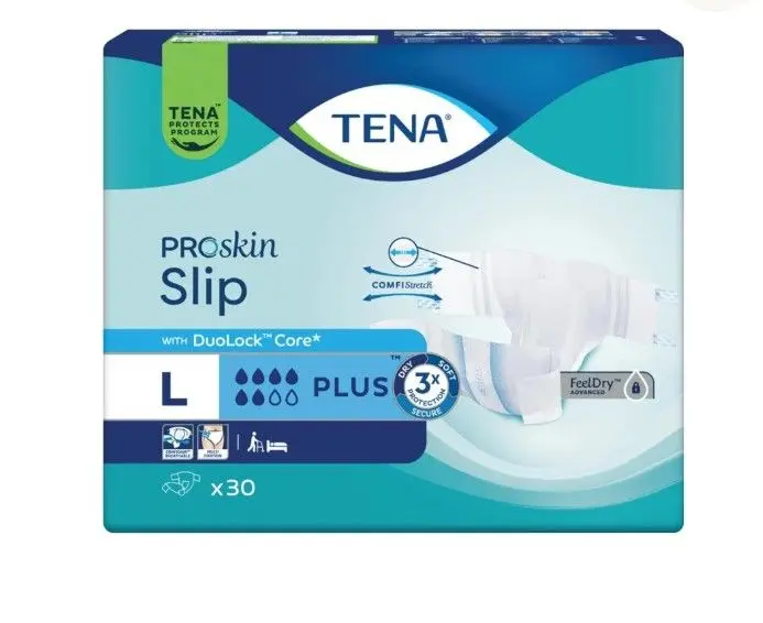 Tena Slip Plus Large 30 stk