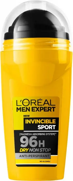 L'Oréal Paris Invincible Sport Men Expert 96H Dry Non-Stop Roll-on 50 ml