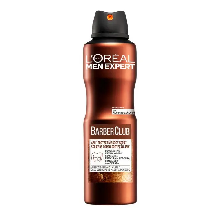 L'Oréal Paris Men Expert Barber Club 48H Protective Bodyspray 150ml