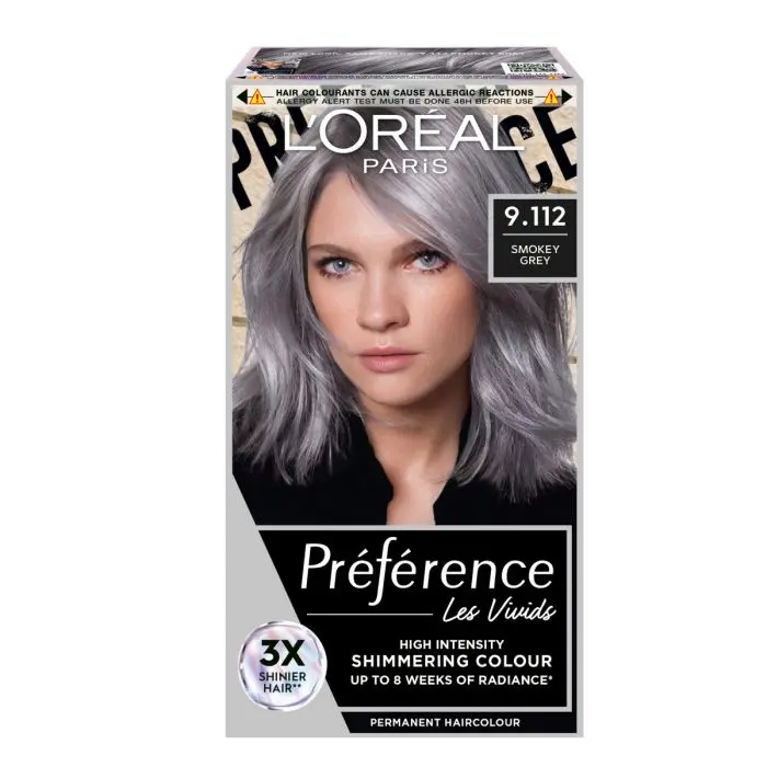 L'Oréal Paris Préférence Vivid Colours 9.112 Smokey Grey