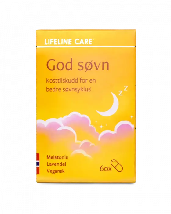 Lifeline Care God Søvn Melatonin 60 stk