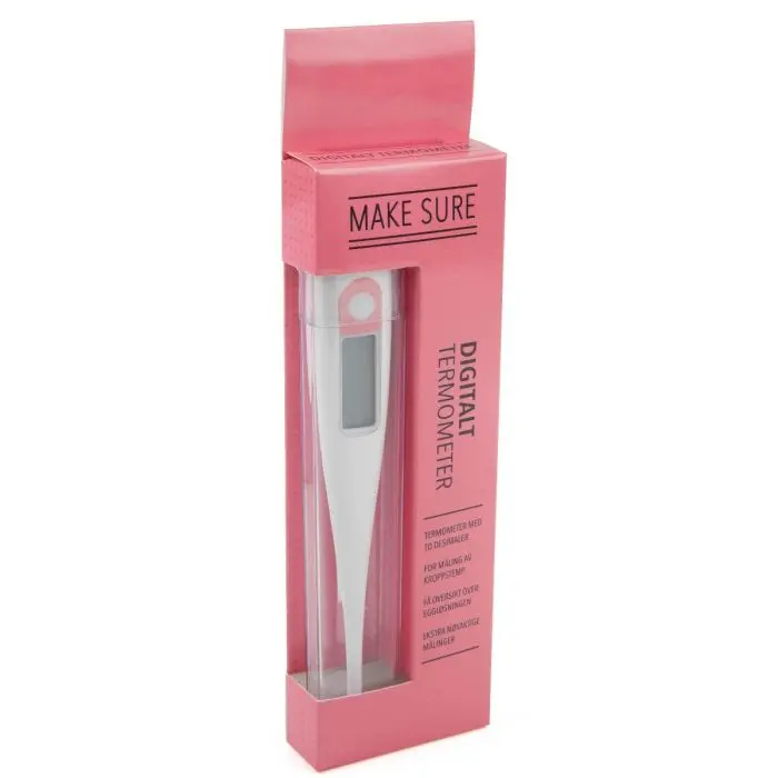 Make Sure Termometer med to desimaler - 1pk