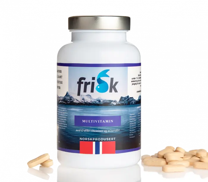 Frisk Multivitamin med mineraler 120 stk