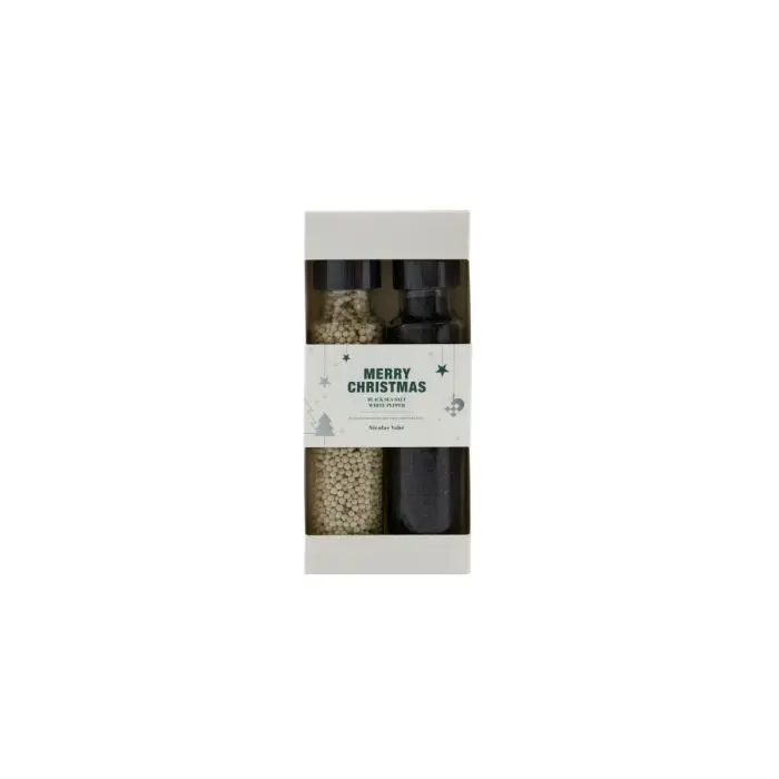 Nicolas Vahé Christmas Essentials Black Salt & White Pepper 320 g