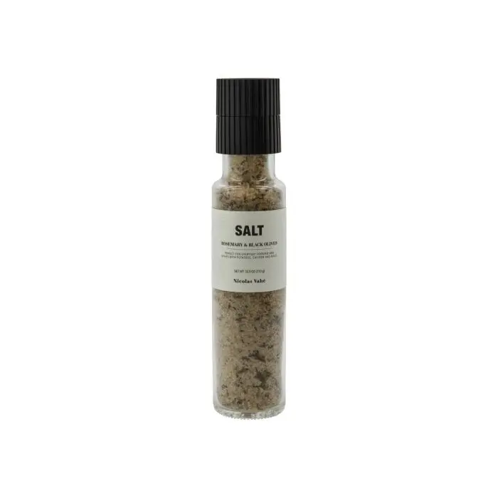 Nicolas Vahé Salt Rosemary & black olives 310 g
