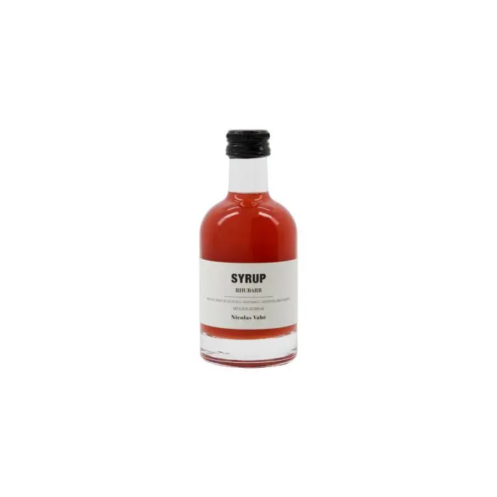 Nicolas Vahé Syrup Rhubarb 200 ml