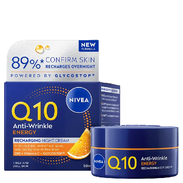 NIVEA Q10 Energy Recharging Night Cream 50 ml