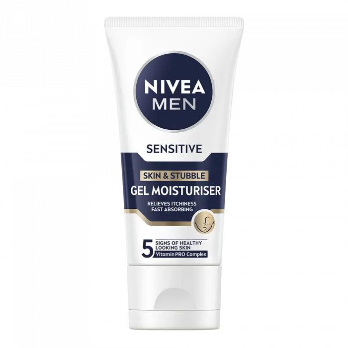NIVEA Men Sensitive Skin & Stubble Face Gel Moisturiser 50 ml