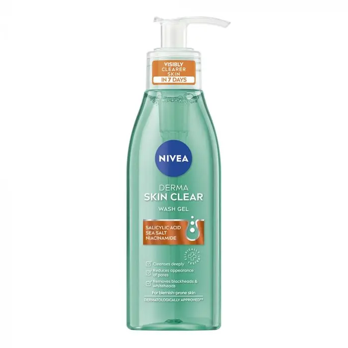 NIVEA Derma Skin Clear Wash Gel 150 ml