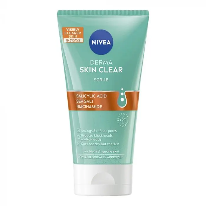 NIVEA Derma Skin Clear Anti-Blemish Scrub 150 ml