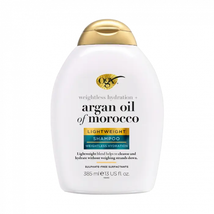 OGX Moroccan Argan Oil Lightweight Shampoo 385 ml