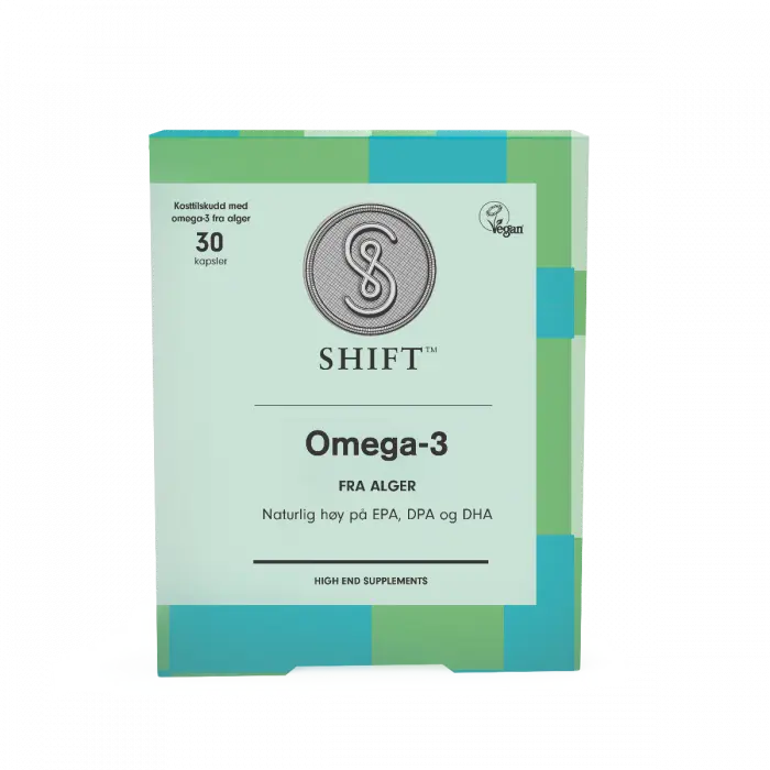 SHIFT Vegansk Omega-3 kapsler 30 stk