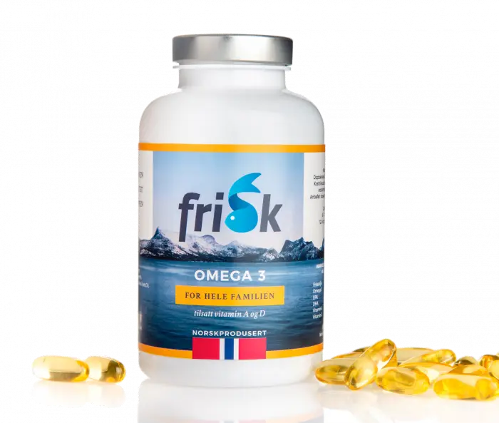 Frisk Omega 3 for familien 120 stk