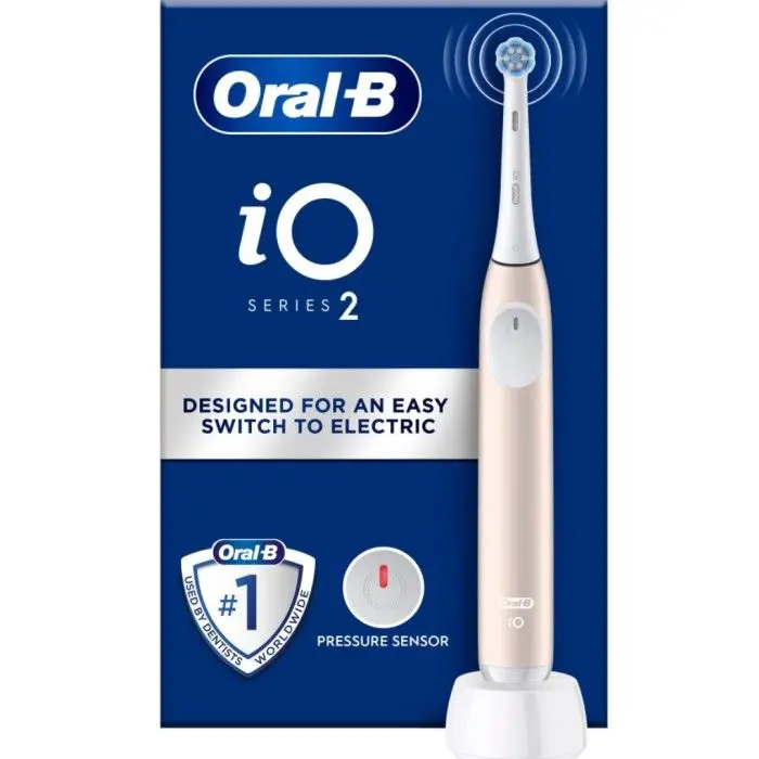 Oral-B iO 2 elektrisk tannbørste Calm Pink