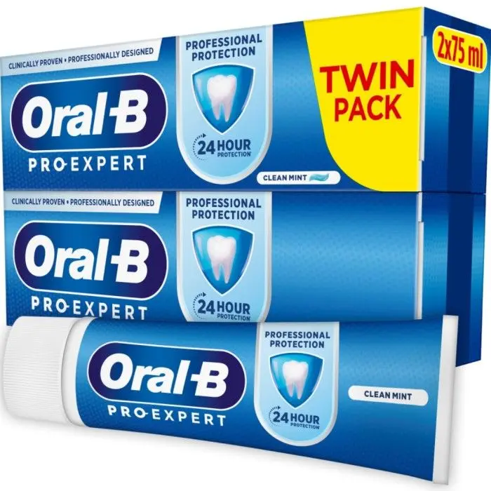 Oral-B Pro-Expert Professional Protection tannkrem 2 x 75 ml