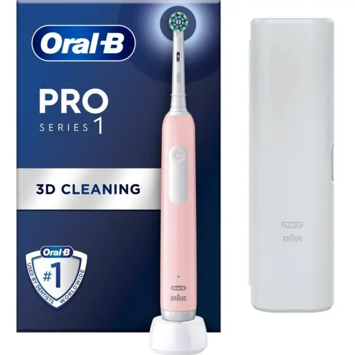 Oral-B Pro Series 1 elektrisk tannbørste Rosa