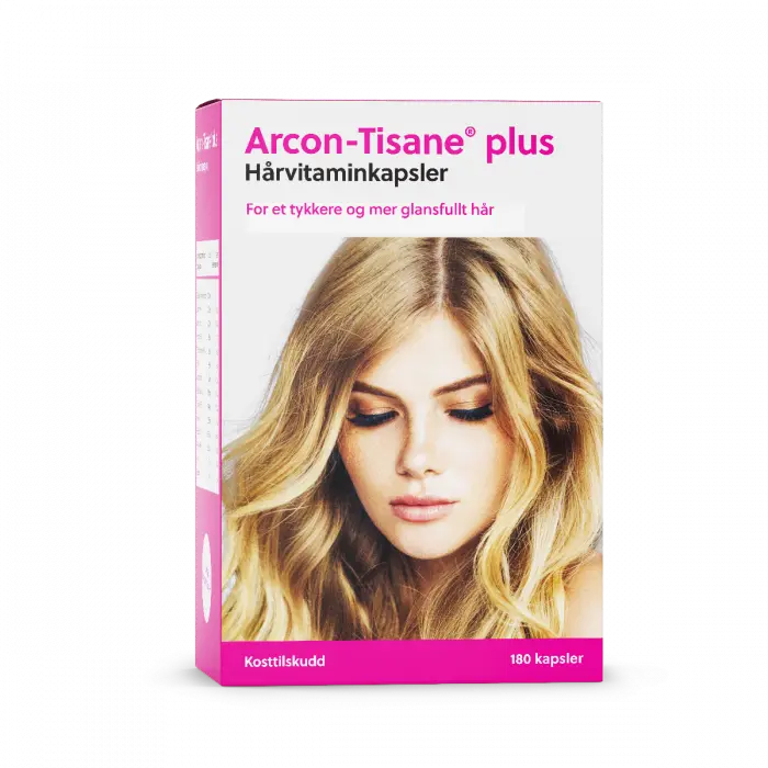 Arcon-Tisane plus hårvitamin kapsler 180 stk