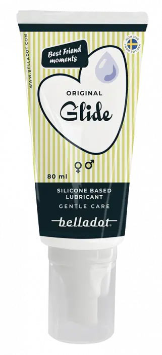 Belladot Original Glide silikonbasert glidemiddel 80 ml