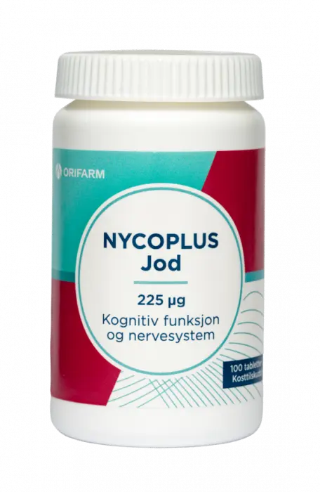 Nycoplus Jod 225mcg tabletter 100stk