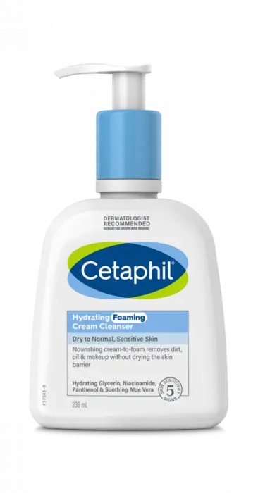 Cetaphil Hydrating Foaming Cream Cleanser 236 ml