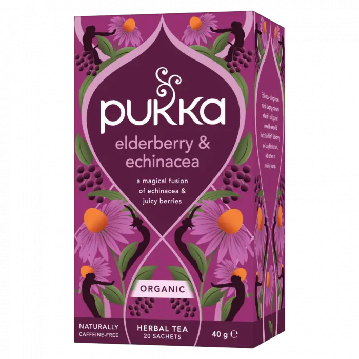 Pukka Elderberry & Echineacea te 20 stk