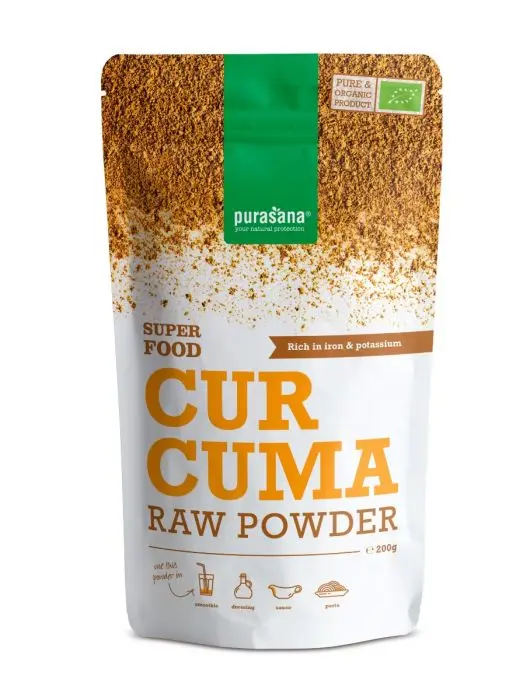 Purasana Curcuma Raw Powder 200 g