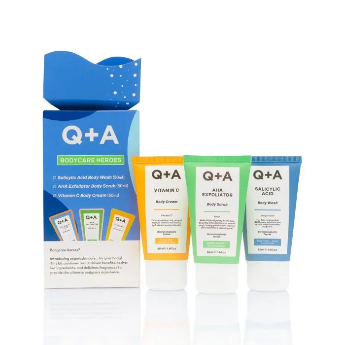 Q+A Bodycare Heroes Gift Set