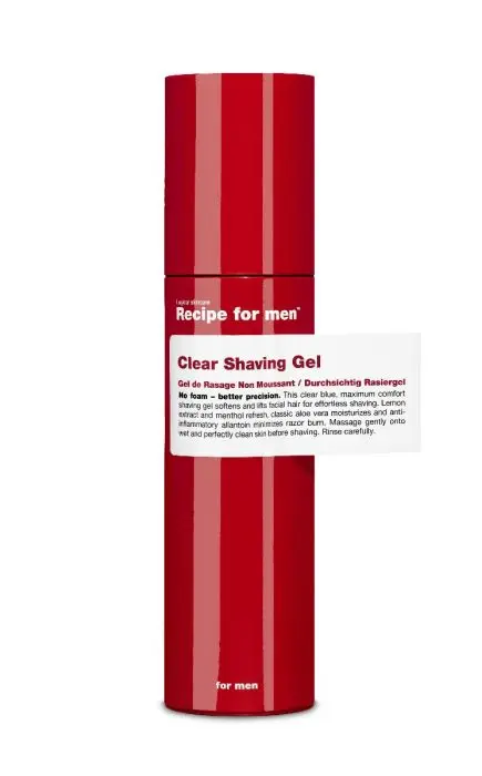 Recipe for men Clear Shaving Gel 100 ml