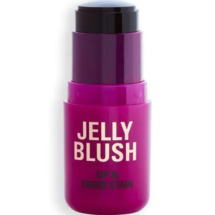 Revolution Jelly Blush Stick Lip and Cheek Stain Cherry Red 5,5 g