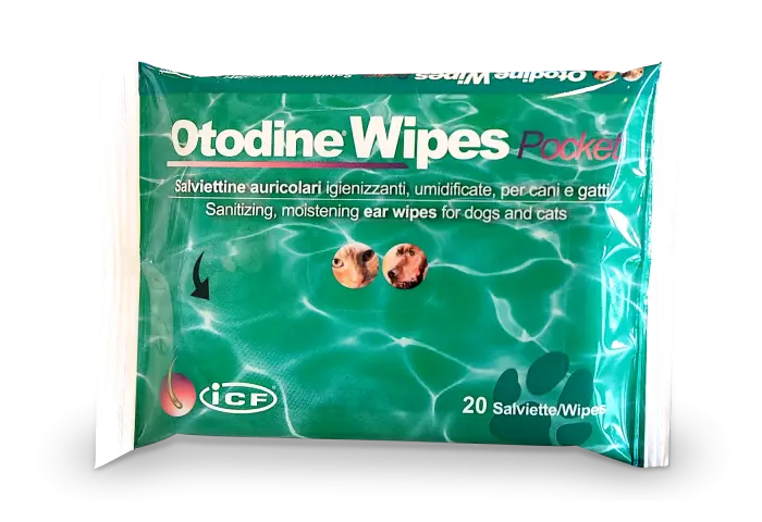 ICF Otodine Wipes Pocket 20 stk