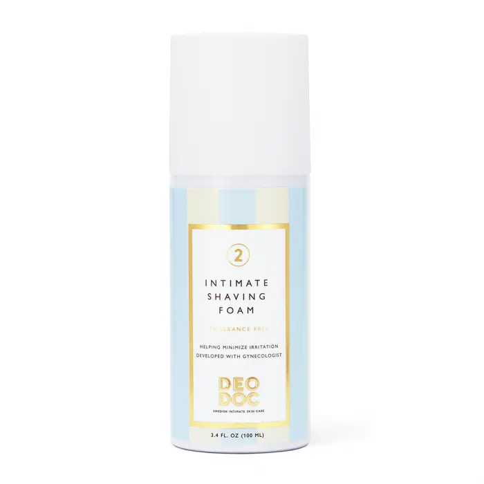 DeoDoc intimate shaving foam uparfymert 100 ml