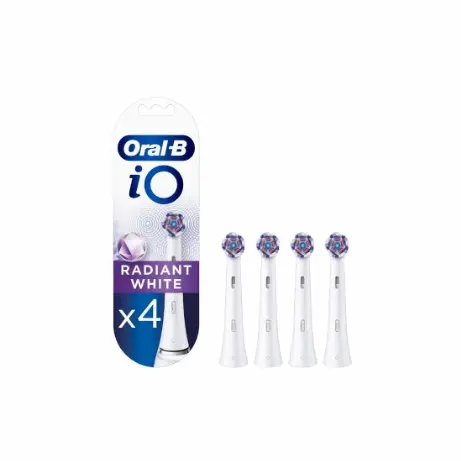 Oral-B iO Radiant White børstehoder 4 stk