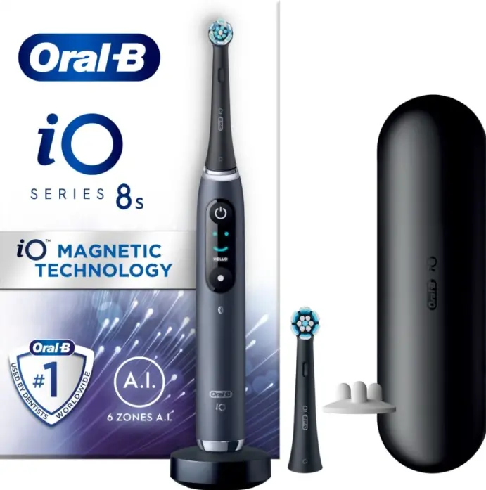 Oral-B iO 8 elektrisk tannbørste svart