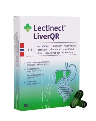 Lectinect LiverQR 60 kapsler