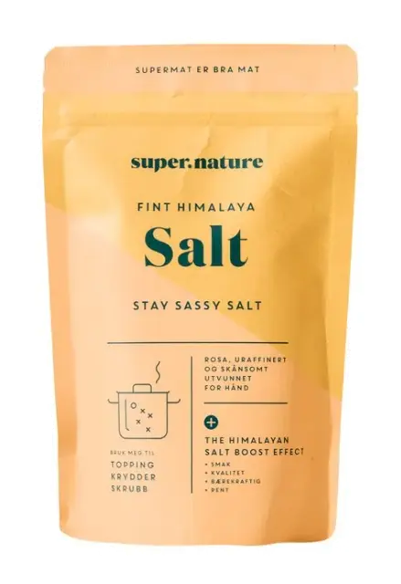 Supernature Himalayasalt fint 300 g